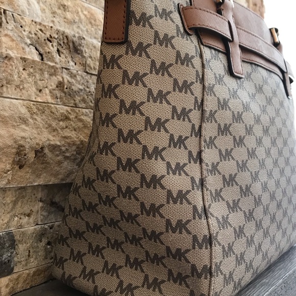 🍁FALL SALE🍁 Authentic Michael Kors Hamilton Traveler Large Satchel - Picture 3 of 11